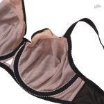 Soutien-gorge grande taille avec finition en dentelle