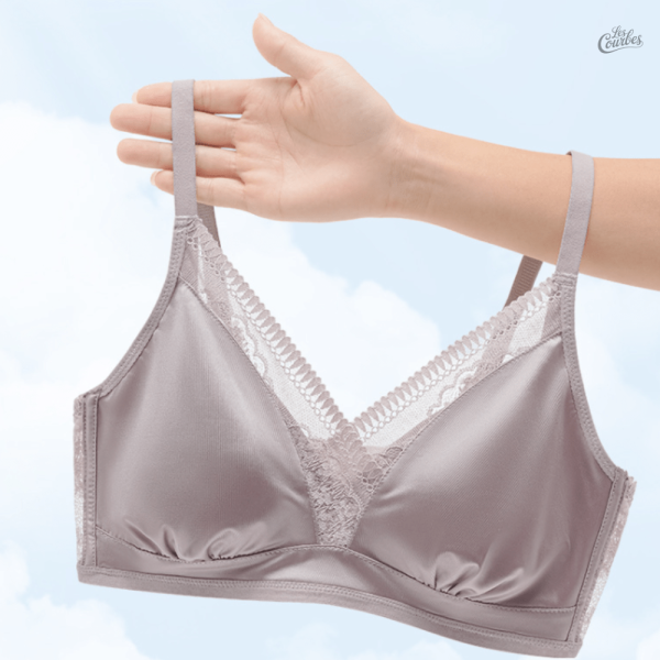 Soutien-Gorge Push-Up Rembourré en Dentelle - vue 2