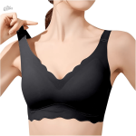 Soutien-gorge doux sans coutures, idéal pour la vie active