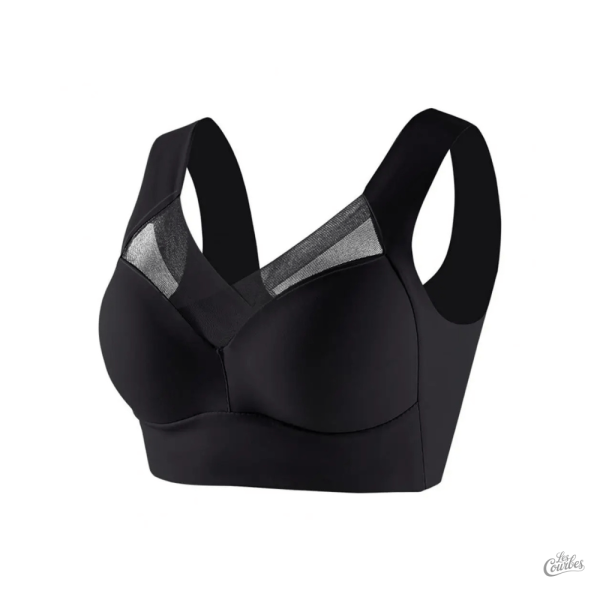 Soutien-gorge de sport facile à enfiler et à retirer